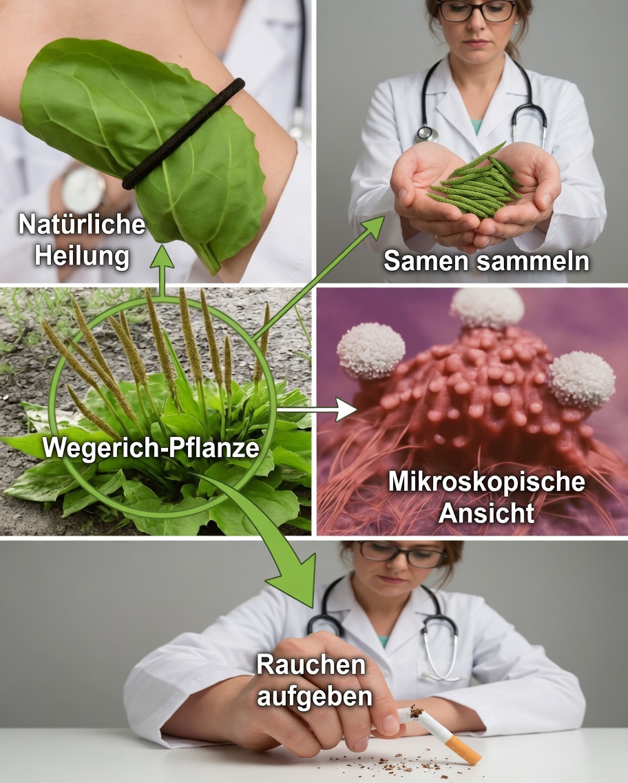 Breitwegerich (Plantago major): Ein „Unkraut“, das in Wahrheit ein Schatz der Natur ist