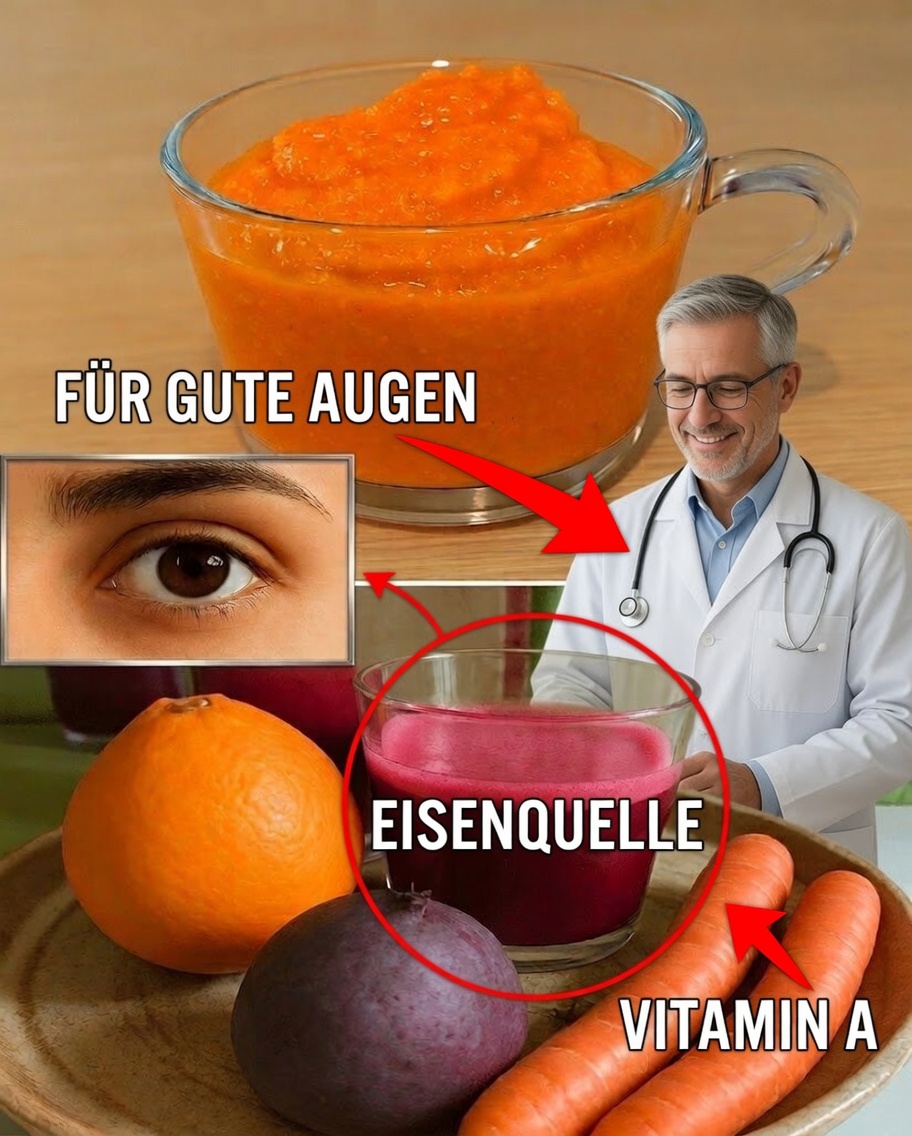 Tägliches natürliches Rezept für strahlende und gesunde Augen