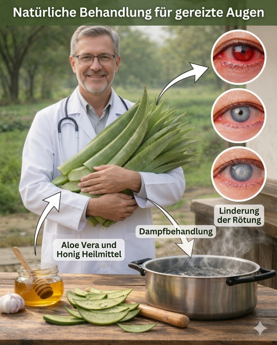 Aloe Vera und Zimt: Eine einfache hausgemachte Kombination, die das allgemeine Wohlbefinden und die Augengesundheit unterstützen kann