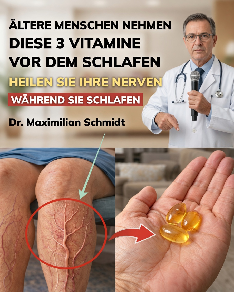 3 nächtliche Nährstoffe, die nach dem 60. Lebensjahr den Beinkomfort und die Nervengesundheit unterstützen können