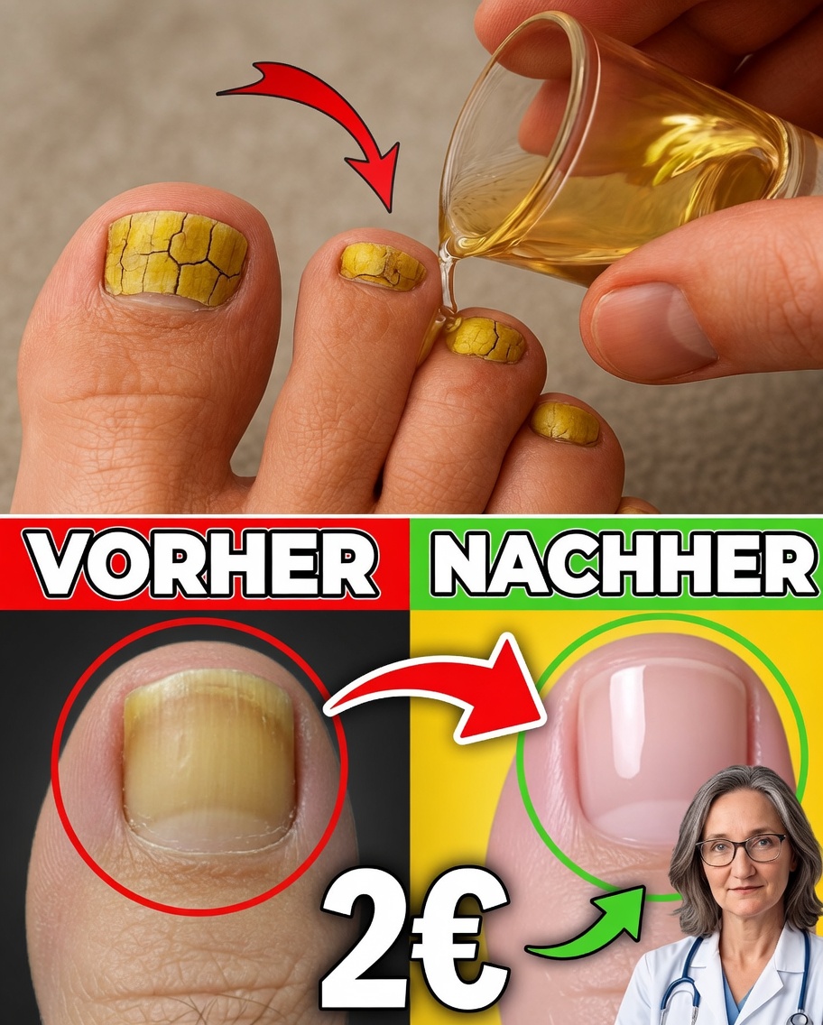 Haben Sie Probleme mit Nagelpilz? Probieren Sie dieses einfache natürliche Bad aus