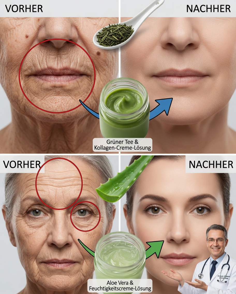 Natürliches Kollagen: Das 3-Minuten-Geheimnis zum Straffen, Glätten und Revitalisieren reifer Haut – selbst nach 70