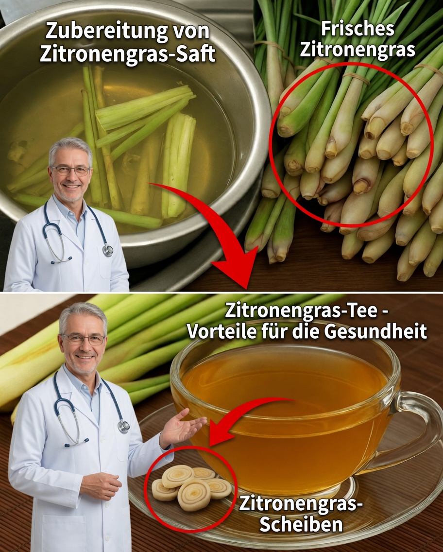 Wie man zu Hause Zitronengrastee für Gesundheit und Entspannung zubereitet