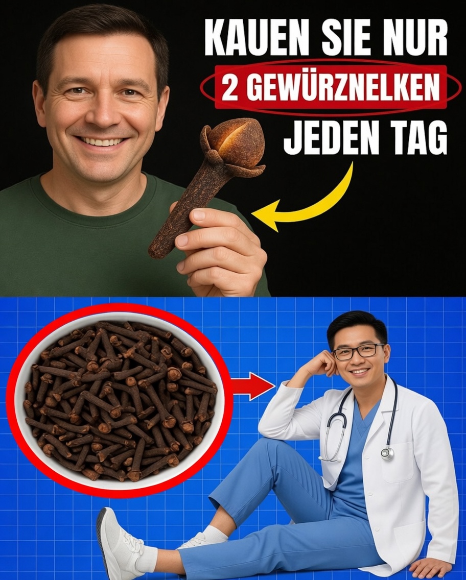 2 Gewürznelken pro Tag nach dem 50. Lebensjahr: Das natürliche Geheimnis für bessere Gesundheit