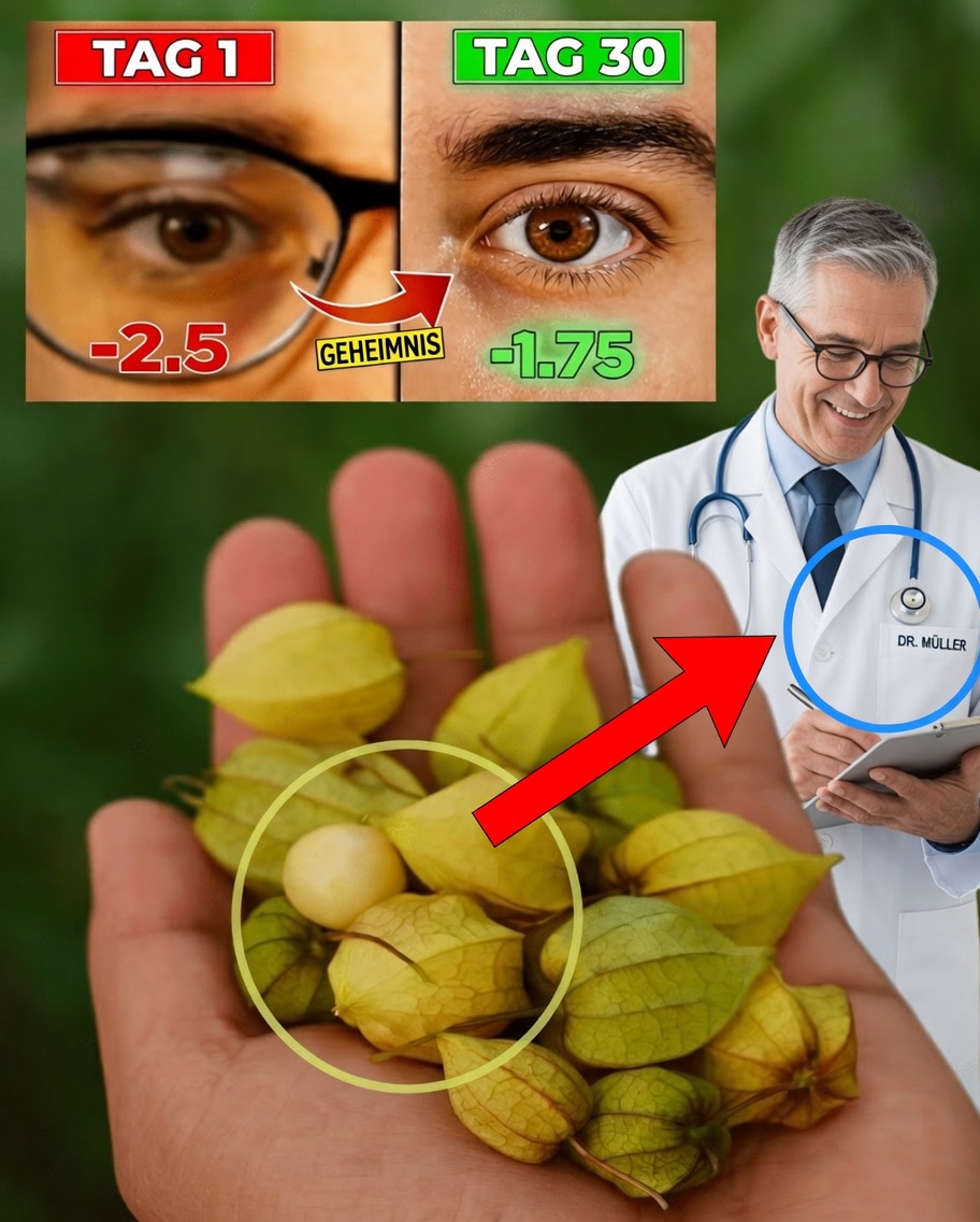 Das Geheimnis zur Verbesserung der Sehkraft mit Goldbeeren, über das nur wenige Ärzte sprechen