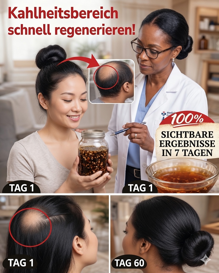 Das 3-Zutaten-Tonikum aus der Küche, von dem viele sagen, dass es Aloe Vera für dickeres Haar übertrifft
