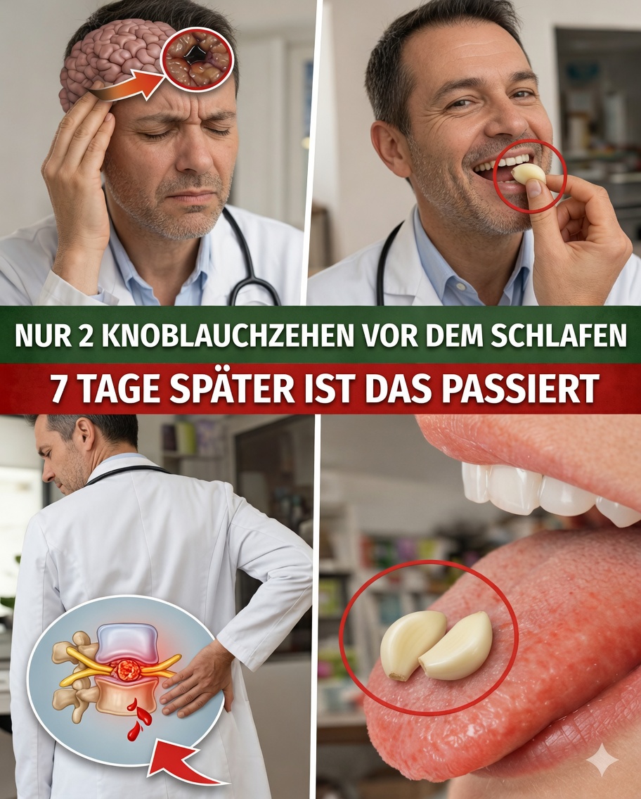 Was passiert, wenn du 7 Tage lang täglich 2 Knoblauchzehen isst? Die überraschende, wissenschaftlich belegte Wahrheit