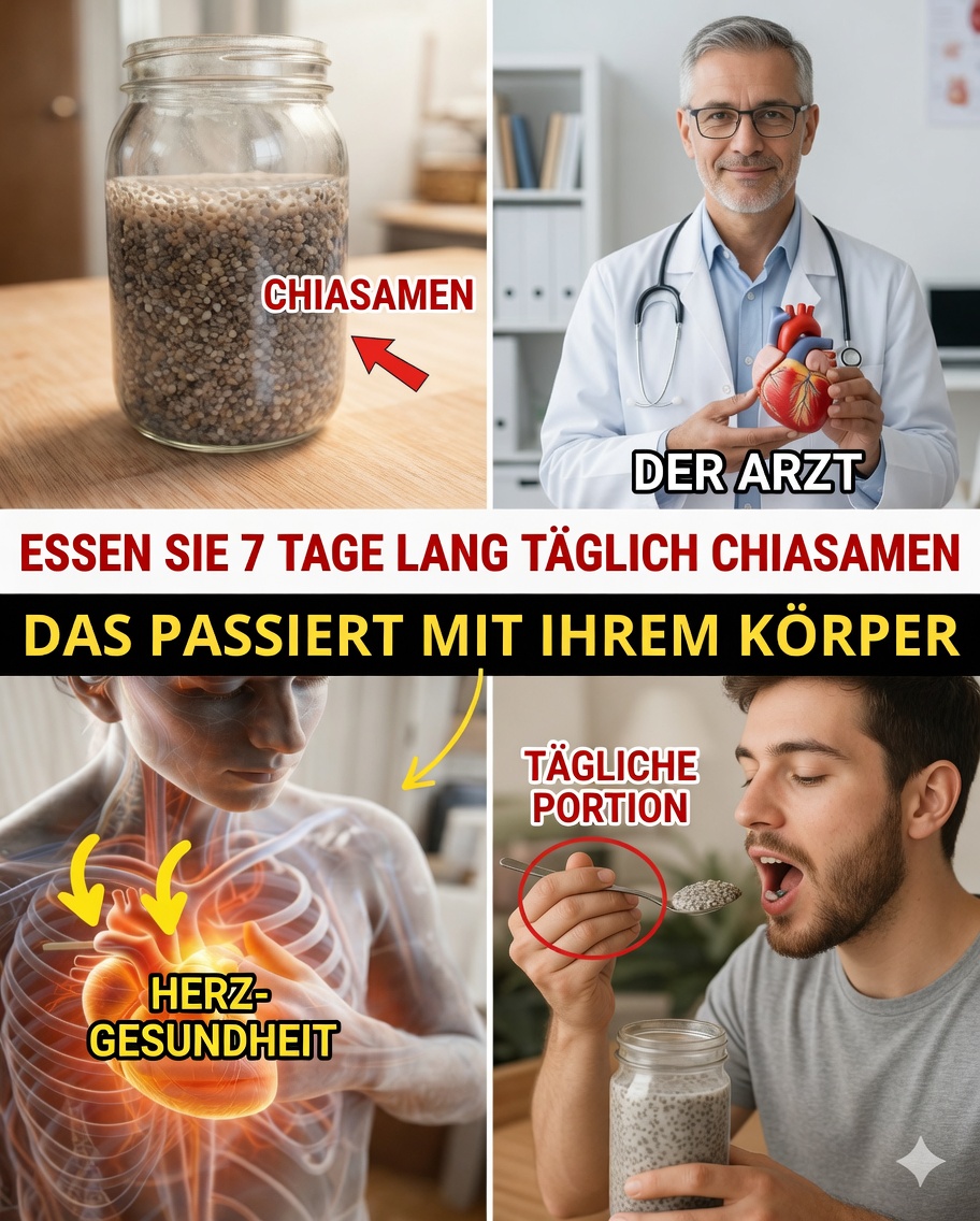 Was wirklich passiert, wenn du 7 Tage lang jeden Tag Chiasamen isst (es ist nicht das, was die meisten erwarten)