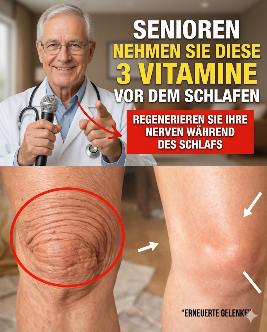 Nachtvitamine, die nach dem 60. Lebensjahr die Beinkraft verändern können: Das vergessene Geheimnis, um die Mobilität zu erhalten