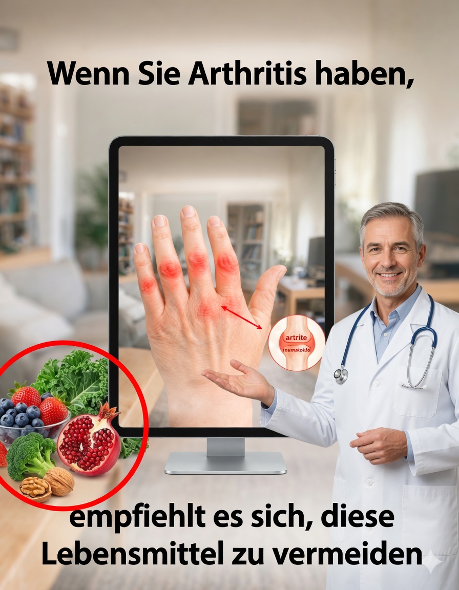 Lebensmittel, die Sie vermeiden sollten, wenn Sie an Arthritis leiden, um Schmerzen und Entzündungen zu reduzieren