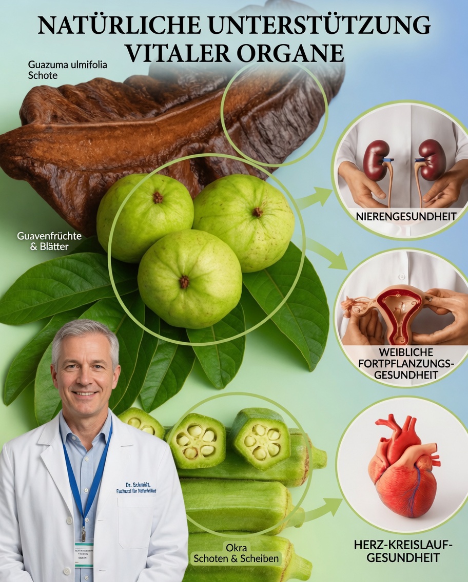 Naturversteckte Schätze für den Eisprung: Guavenblätter, Aidan-Frucht und Okra