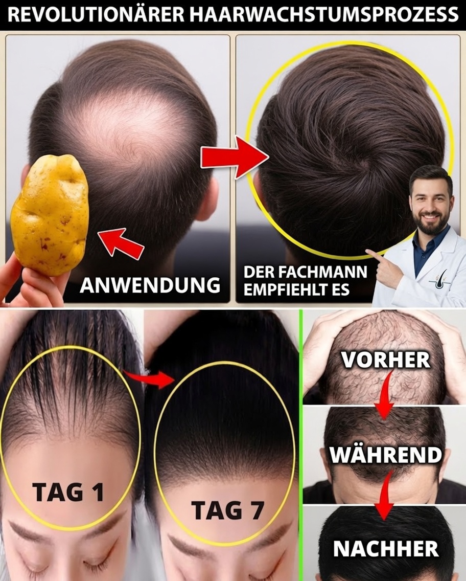 Haare wachsen schneller und fallen nicht mehr aus: Die kraftvolle natürliche Routine, auf die dein Haar gewartet hat
