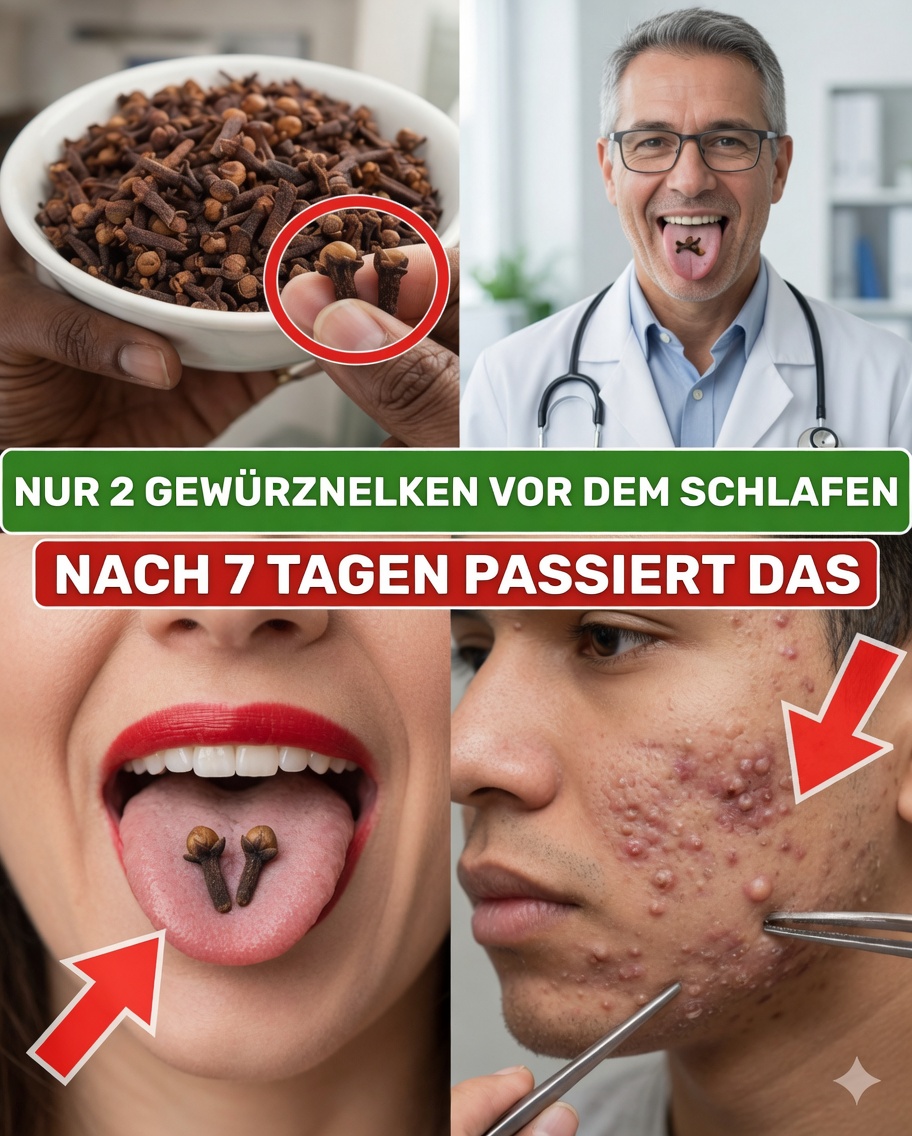 Was passiert, wenn du 7 Tage lang jeden Tag 2 Nelken isst? (Die überraschende, wissenschaftlich belegte Wahrheit)