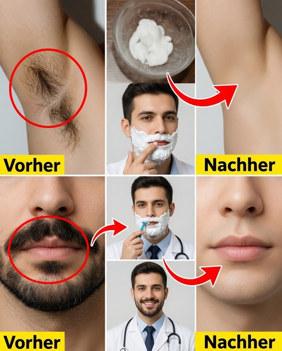 Spritziges Naturheilmittel: Reduzieren Sie unerwünschte Haare mit Zitrone und Zahnpasta
