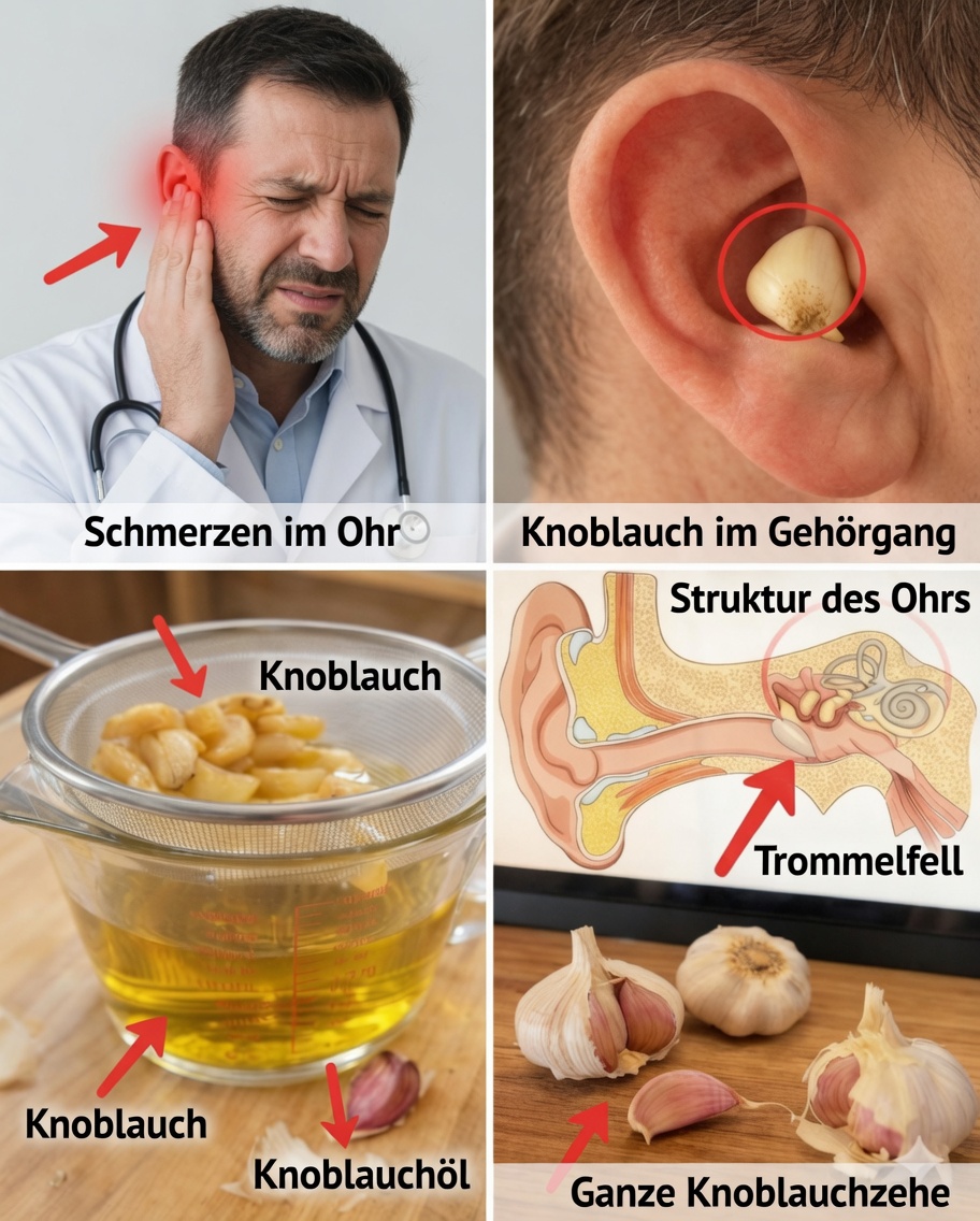 Knoblauch für die Ohrengesundheit: Natürliche Linderung und Schutz
