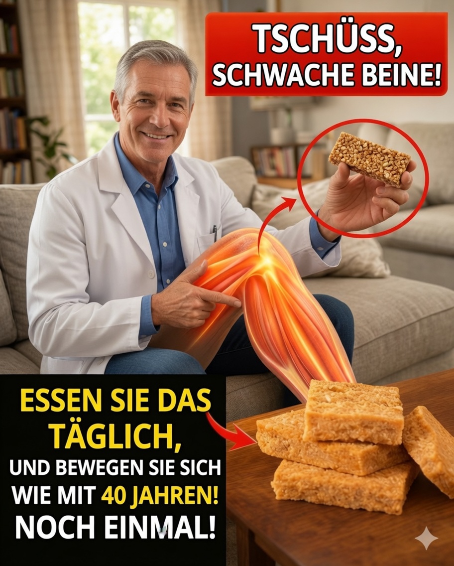 Möchten Sie nach 80 stärkere Beine? Diese einfachen Lebensmittel können helfen, die Muskelkraft zu erhalten