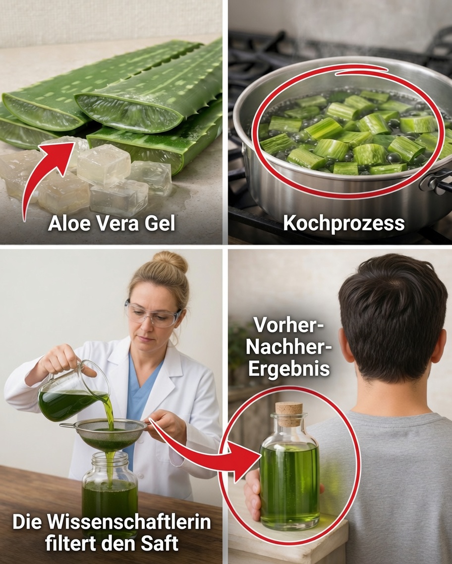 Wie man Aloe-Vera-Öl herstellt, um das Haarwachstum zu fördern und Haarausfall zu reduzieren