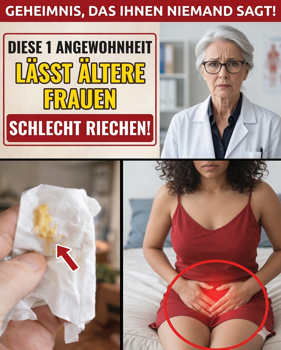 Gynäkologen warnen: Eine gängige Hygienegewohnheit, die den Vaginalgeruch bei älteren Frauen verschlimmern kann