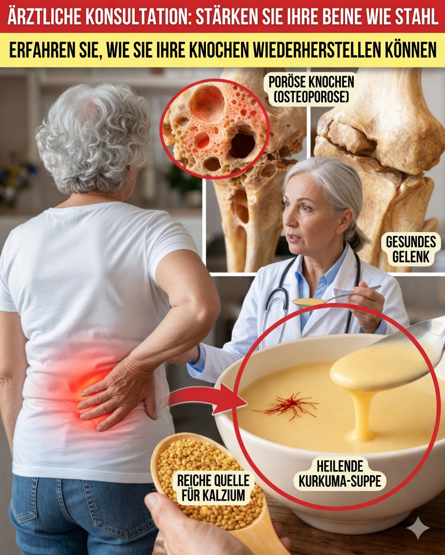 Osteoporose-Alarm: Das Lebensmittel Nr. 1, das schwache Knochen besser als Milch stärken kann – und wie man es jeden Tag verwendet