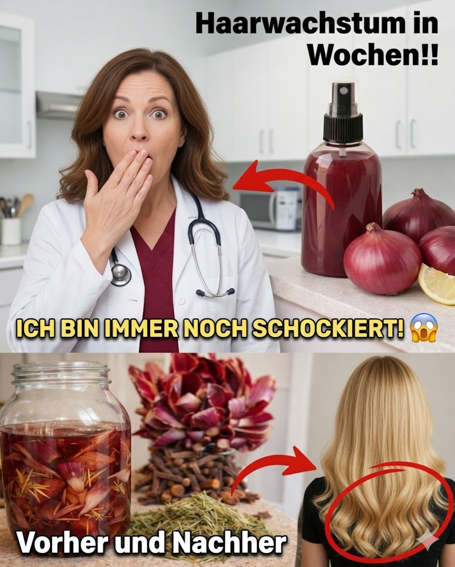 Entfesseln Sie das schnellere Haarwachstum: Die Kraft der Zwiebel-Nelken-Mischung