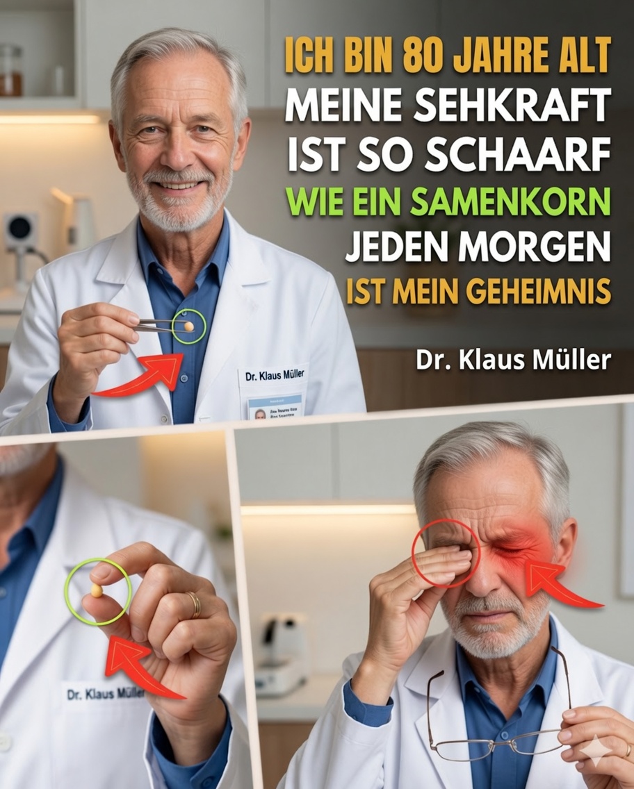 Selbst nach 90? Verzehren Sie jeden Morgen diese 3 Samen, um Sehkraft und Gehirn zu stärken (Echte Wissenschaft + einfaches tägliches Ritual)