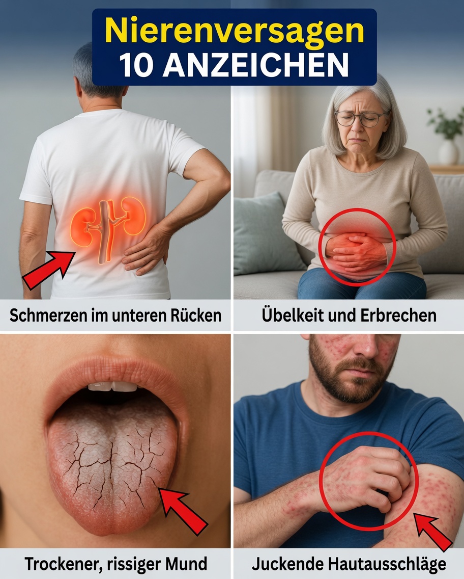 13 Frühe Anzeichen von Nierenversagen, die Sie jeden Tag ignorieren könnten