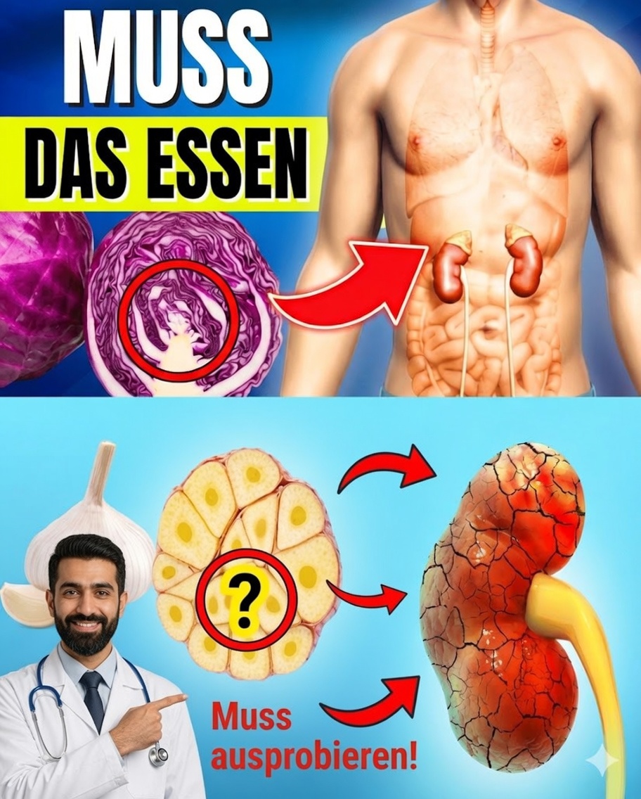 12 kraftvolle nierenfreundliche Lebensmittel ab 40 – der natürliche Weg, Ihre Nieren zu schützen und die Energie zu steigern