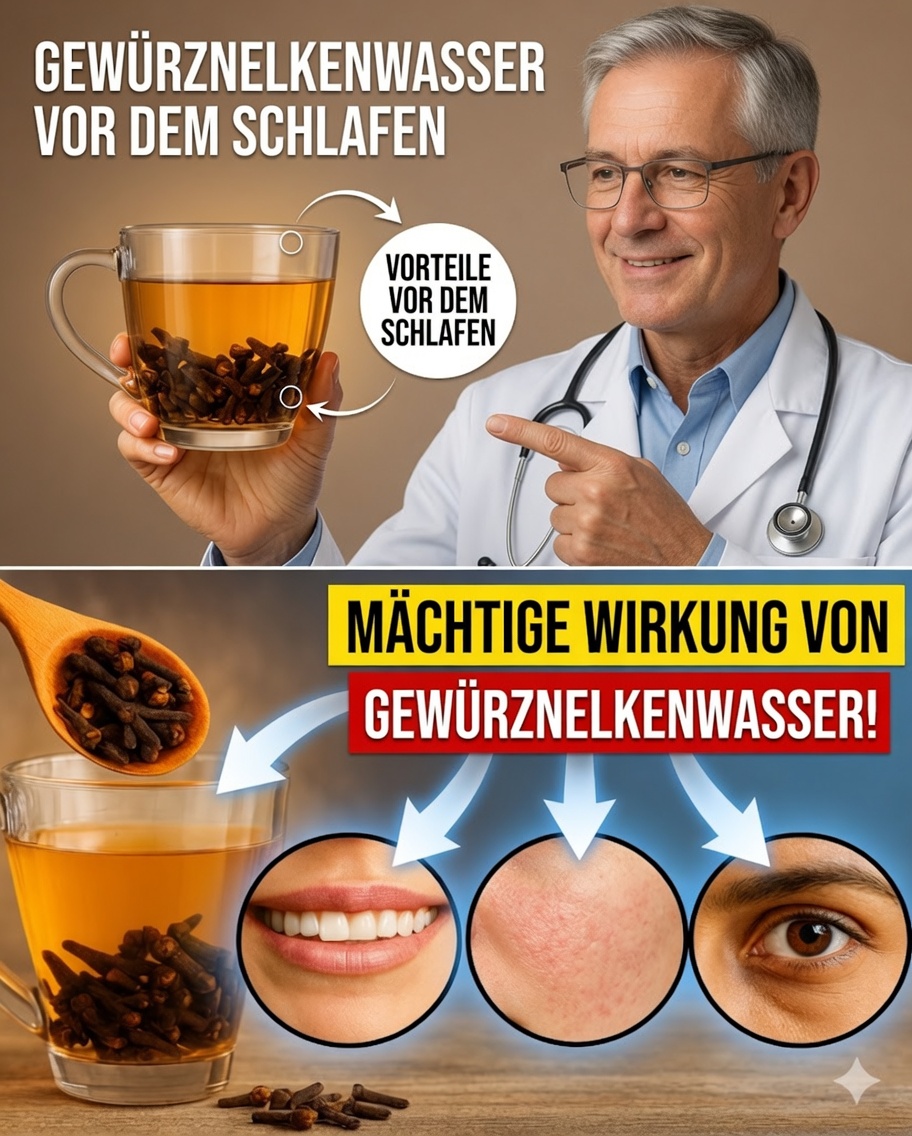 1 Tasse Nelkenwasser vor dem Schlafengehen: 15 kraftvolle natürliche Vorteile für Ihren Körper