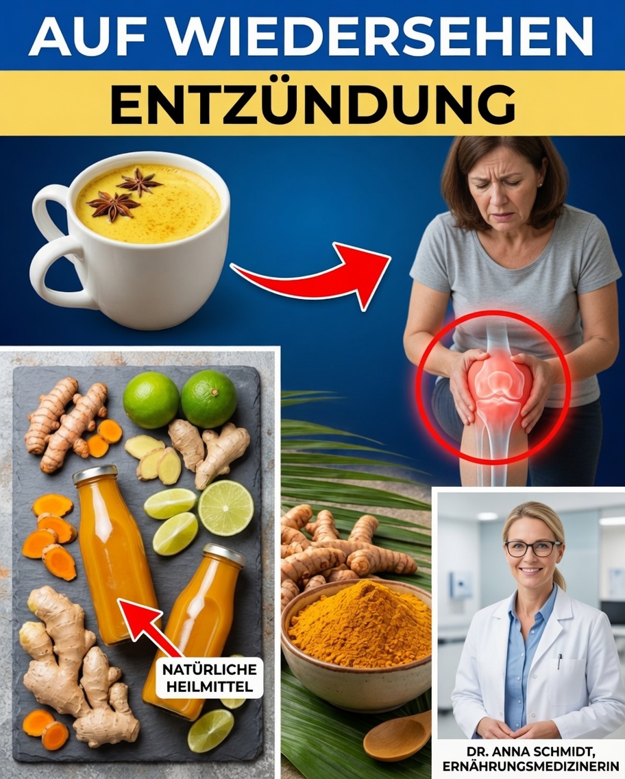 7 kraftvolle entzündungshemmende Getränke, die deinen Körper auf natürliche Weise beruhigen