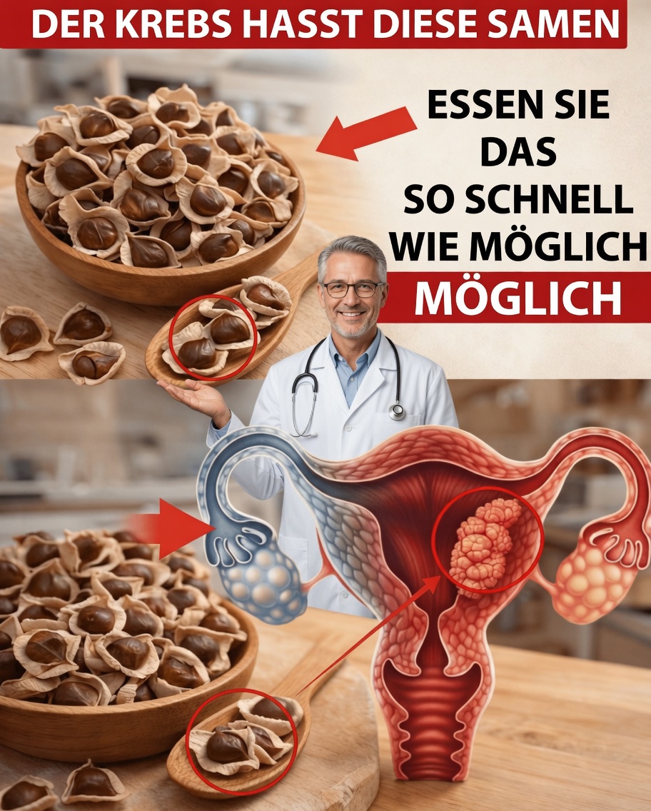 Krebs „hasst“ es, wenn ältere Menschen täglich diese 6 kleinen Samen konsumieren (wissenschaftlich belegt)