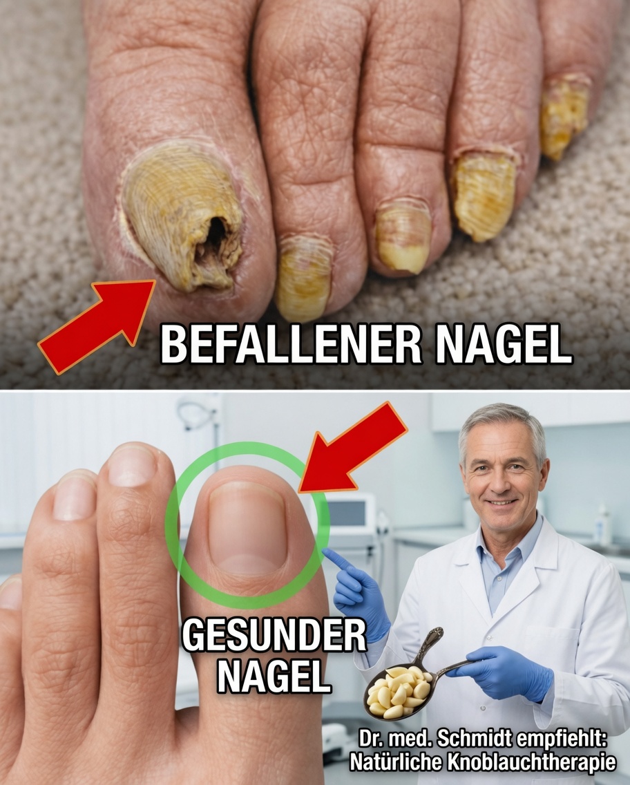 Der Knoblauch-Trick, der helfen kann, die Gesundheit der Fußnägel zu unterstützen